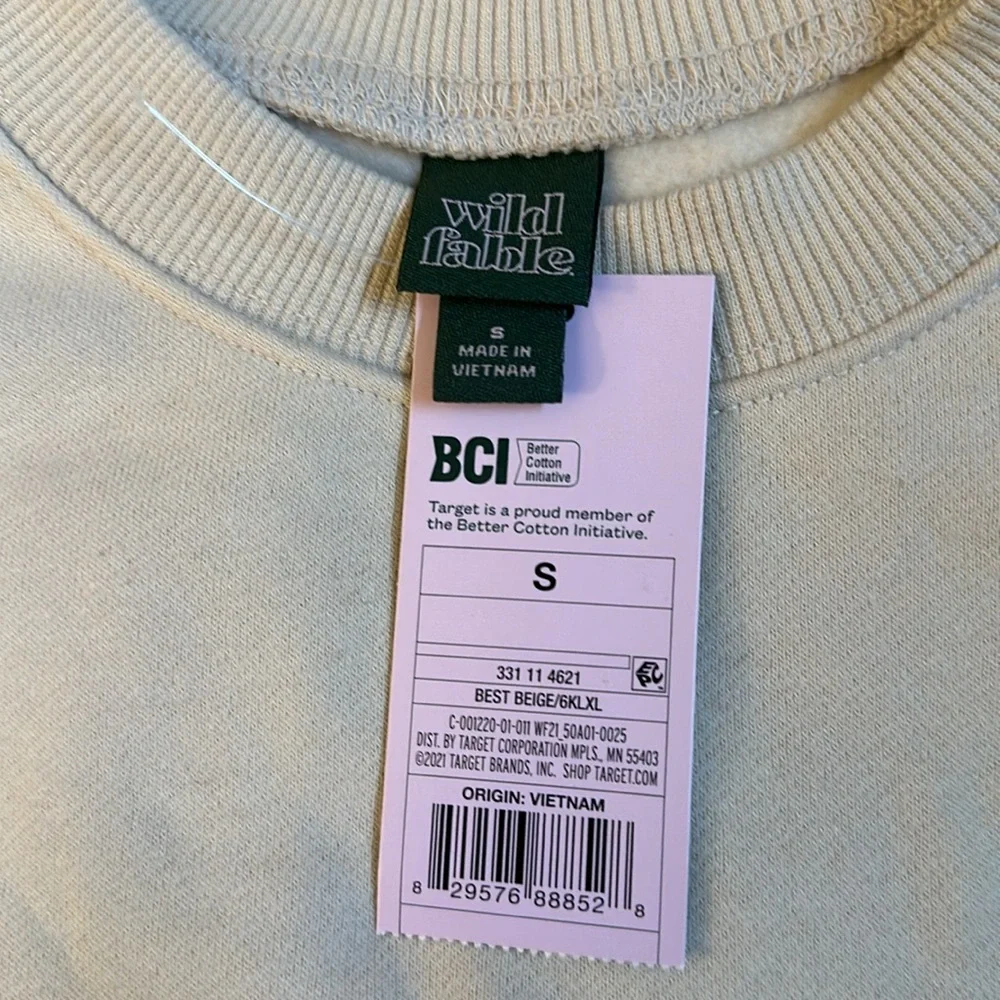 Wild Fable Womens Small Oversized Crewneck - Picture 3 of 6